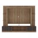 Rack Estante com Painel TV 65" e 2 portas Catar Multimóveis BR3395 Madeirado/Tenerife