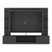 Rack Estante com Painel TV 65" e 2 portas Catar Multimóveis BR3395 Preto