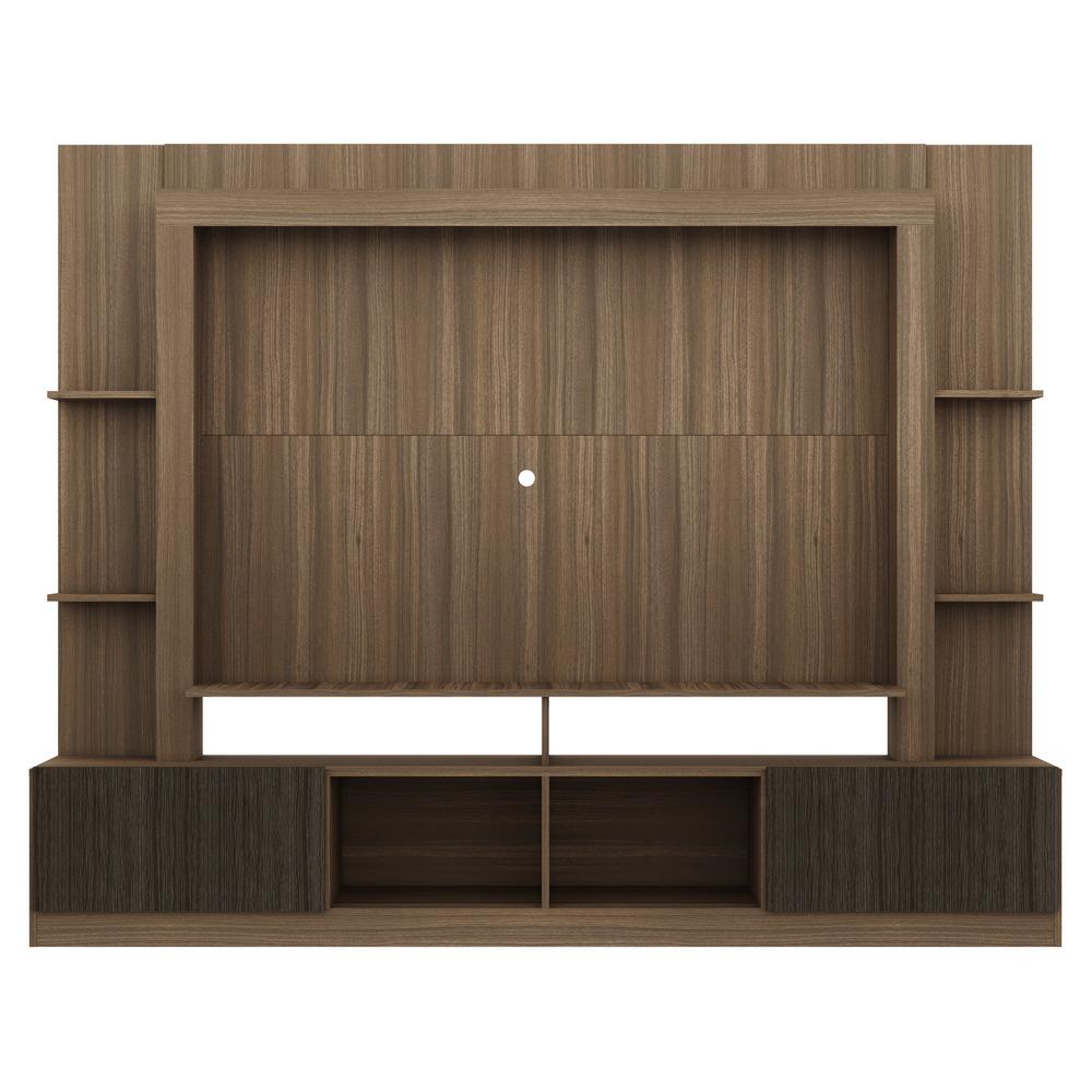 Rack Estante com Painel TV 65" e 2 portas Oslo Multimóveis Madeirado/Tenerife