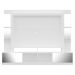 Rack Estante com Suporte TV 65" e Espelho Oslo Multimóveis Branco