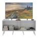 Rack Retrô para TV até 50 Polegadas com 4 Portas Multimóveis MP1071 Branco