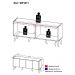 Rack Retrô para TV até 50 Polegadas com 4 Portas Multimóveis MP1071 Rustic/Natural