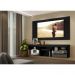Rack Suspenso com Espelho e Painel para TV até 65" Multimóveis Flórida FG3322 Preto
