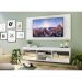 Rack Suspenso com Espelho, Painel e Suporte TV 65" com 2 Portas Londres Multimóveis Branco