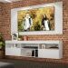 Rack Suspenso com Painel para TV até 65" Multimóveis Flórida FG3299 Branco