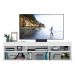 Rack Suspenso para Tv até 65" Multimóveis Paris FG3326 com 2 Portas Branco