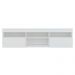 Rack Suspenso para Tv até 65" Multimóveis Paris FG3326 com 2 Portas Branco