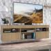 Rack Suspenso para Tv até 65" Multimóveis Paris FG3326 com 2 Portas Rustic