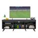 Rack TV 65" Retrô e 2 Portas Espanha Multimóveis MP3327 Preto