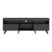 Rack TV 65" Retrô e 2 Portas Espanha Multimóveis MP3327 Preto