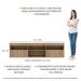 Rack TV 65" com 2 Portas Paris Multimóveis Rustic