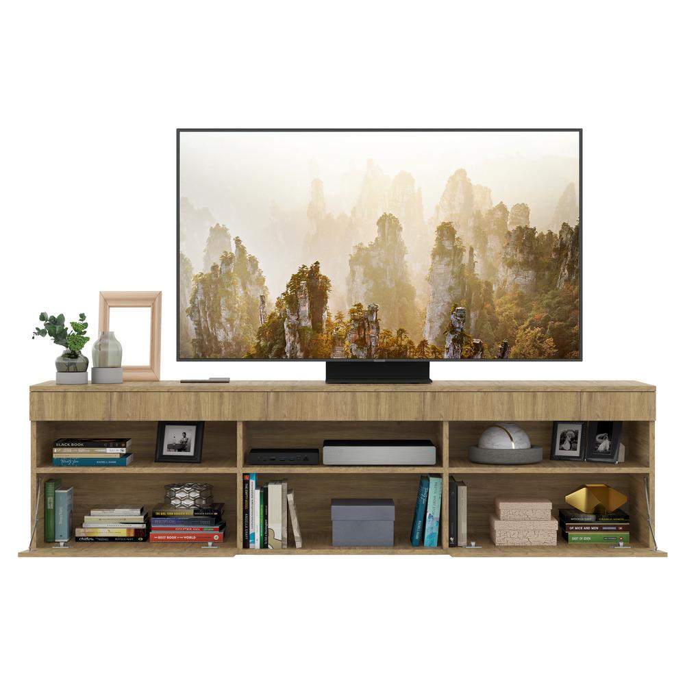 Rack TV 65" com 2 Portas Paris Multimóveis Rustic