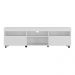 Rack TV 65" com Rodízios e 2 Portas Espanha Multimóveis MP3325 Branco