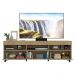 Rack TV 65" com Rodízios e 2 Portas Paris Multimóveis Rustic
