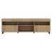 Rack TV 65" com Rodízios e 2 Portas Paris Multimóveis Rustic