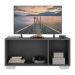 Rack TV até 32 Polegadas com Espelhos 3 Portas Multimóveis MP1079 Grafite/Branco