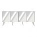 Rack TV até 50 Polegadas 4 Portas Retrô com Espelhos Multimóveis MP1082 Branco