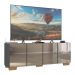 Rack TV até 50 Polegadas com Espelhos 4 Portas Multimóveis MP1083 Grafite/Natural
