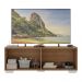 Rack TV até 50 Polegadas com Espelhos 4 Portas Multimóveis MP1083 Rustic/Branco