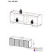 Rack TV até 50 Polegadas com Espelhos 4 Portas Multimóveis MP1083 Rustic/Preto