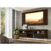 Rack c/ Painel P/TV até 65" e Pés Retrô Flórida Multimóveis  Duna/Branco