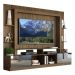 Rack c/ Painel TV 65" Portas c/ Espelho Oslo Multimóveis Madeirado/Tenerife