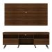 Rack c/ Painel TV 65" Retrô Holanda Multimóveis BR3133 Duna/Preto