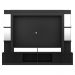 Rack c/ Painel e Suporte TV 65" Prateleiras c/ Espelho Oslo Multimóveis Preto