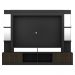Rack c/ Painel e Suporte TV 65" Prateleiras c/ Espelho Oslo Multimóveis Preto/Tenerife