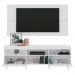 Rack c/ Painel e Suporte TV 65" c/ Espelho e Pés Retrô Flórida Multimóveis Branco