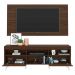 Rack c/ Painel e Suporte TV 65" c/ Espelho e Pés Retrô Flórida Multimóveis Duna/Branco