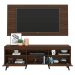Rack c/ Painel e Suporte TV 65" e Pés Retrô Flórida Multimóveis Duna/Preto