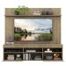 Rack com Espelho e Painel TV 65" com Prateleira Madri Multimóveis Rustic