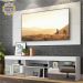 Rack com Espelho e Painel com Suporte para TV até 65" Multimóveis Flórida FG3139 Branco