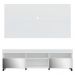 Rack com Espelho, Rodízios, Painel e Suporte TV 65" com 2 Portas Londres Multimóveis Branco