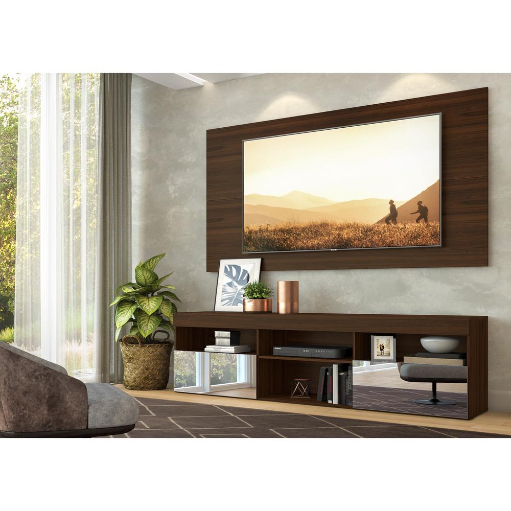Rack com Painel P/TV até 65" e Espelho Flórida Multimóveis Duna