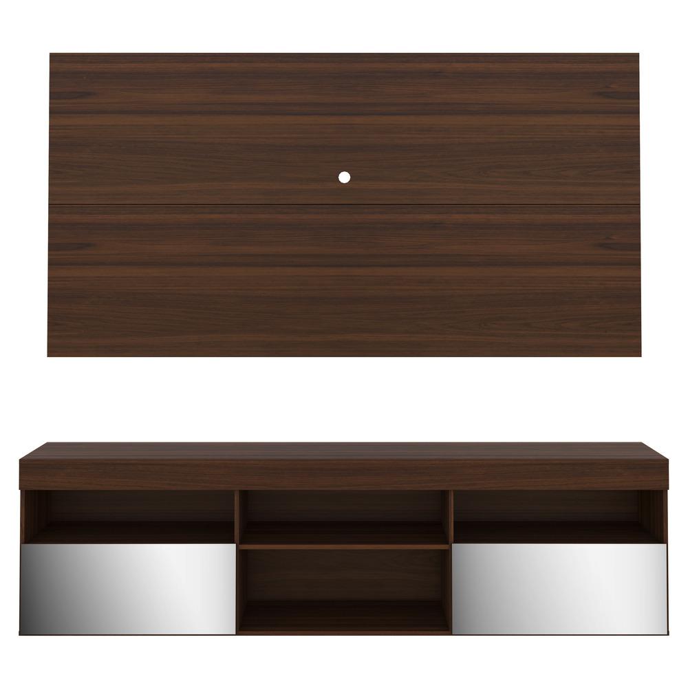 Rack com Painel P/TV até 65" e Espelho Flórida Multimóveis Duna