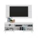 Rack com Painel Retrô com Espelho para TV até 65" Multimóveis Flórida FG3138 Branco