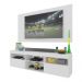 Rack com Painel TV 65" Holanda Multimóveis BR3059  Branco