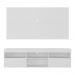 Rack com Painel TV 65" Holanda Multimóveis BR3059  Branco