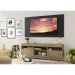 Rack com Painel TV 65" Londres Multimóveis Pés Retrô e 2 portas Rustic/Preto/Natural