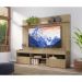 Rack com Painel TV 65" Madri Multimóveis com Suporte  e Prateleira Rustic