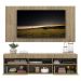Rack com Painel TV 65" com 2 portas Londres Multimóveis Rustic