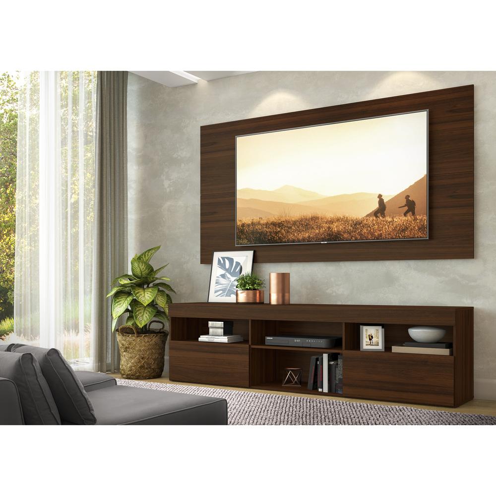 Rack com Painel e Suporte P/TV até 65" Flórida Multimóveis Duna