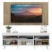 Rack com Painel e Suporte TV 65" Londres Multimóveis Pés Retrô e 2 portas Branco/Rustic/Branco