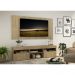 Rack com Painel e Suporte TV 65" com 2 portas Londres Multimóveis Rustic