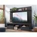 Rack com Painel e Suporte para TV até 65" Multimóveis Madri FG3366 Preto