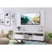 Rack com Painel e Suporte para TV até 65" com Rodízios e 2 Portas Londres Multimóveis Branco