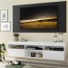 Rack com Painel para TV até 65" Suspenso com 2 Portas Londres Multimóveis Branco/Preto