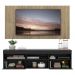 Rack com Painel para TV até 65" Suspenso com 2 Portas Londres Multimóveis Preto/Rustic